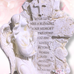Kneeling Angel Memorial Plaque | Inspirational Angel Statue