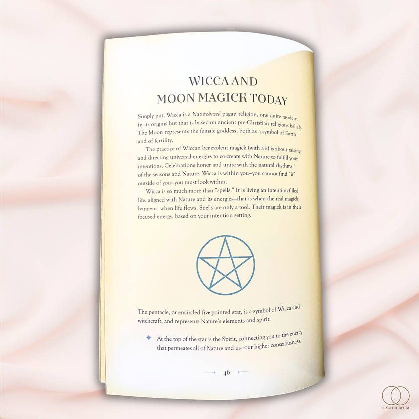 Moon Magic: A Handbook of Lunar Cycles, Lore & Mystical Energies | Hardcover by Aurora Kane