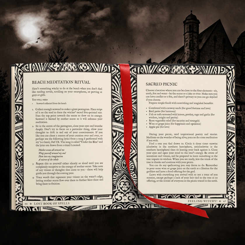 Lost Book of Spells by Fiona Horne | Modern Witchcraft & Spell Book