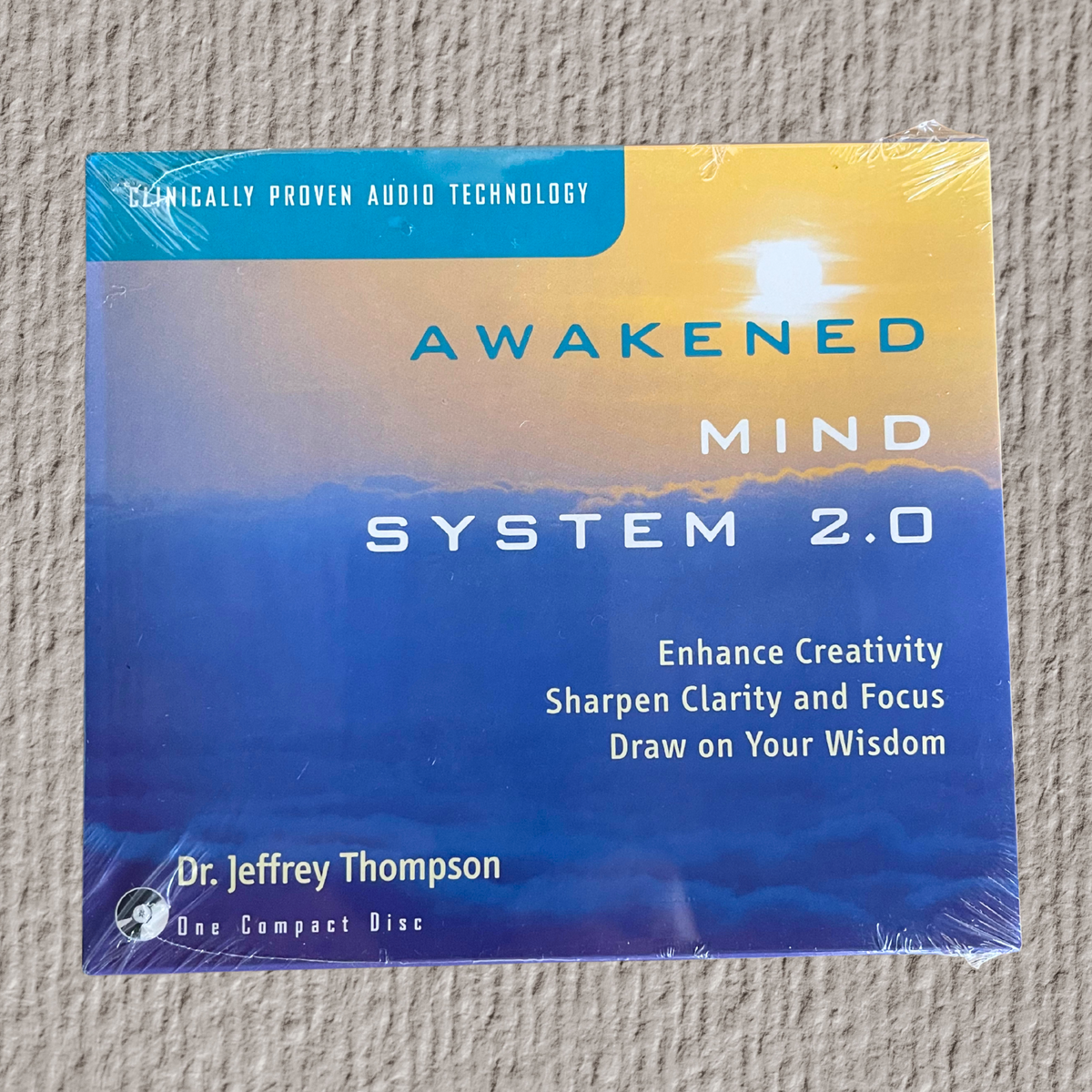 Awakened Mind System 2.0 | Brainwave Relaxation Audio CD by Dr. Jeffrey Thompson