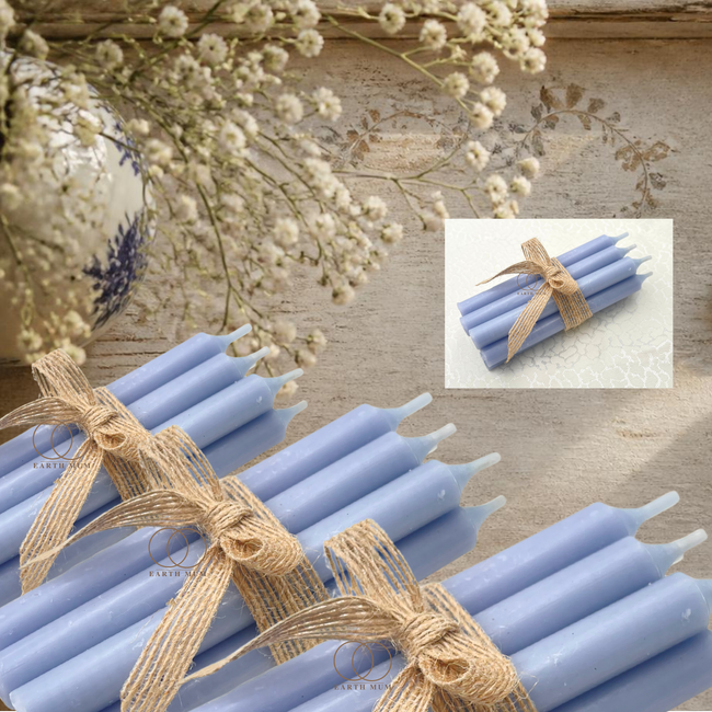 Grey Mini Spell Candles – 10 Pack