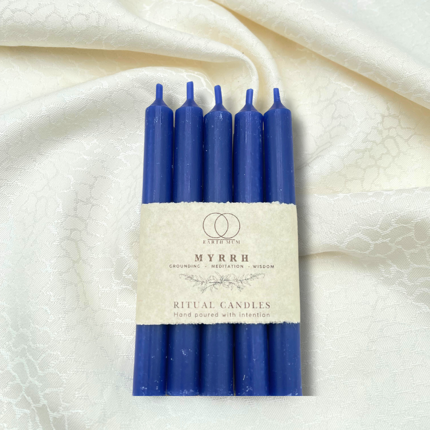 Myrrh Scented Ritual Spell Candles
