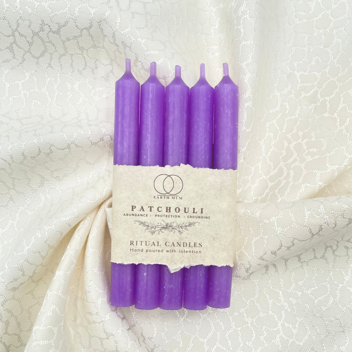 Patchouli Scented Ritual Spell Candles