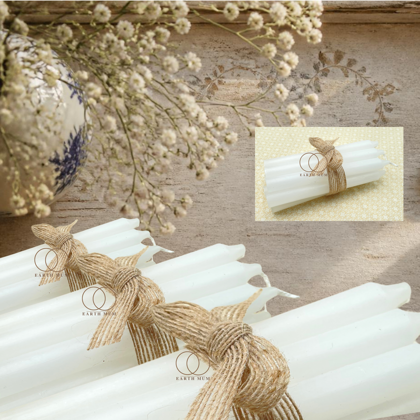 White Mini Spell Candles - 10 Pack
