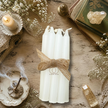 White Mini Spell Candles - 10 Pack