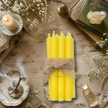 Yellow Mini Spell Candles – 10 Pack