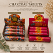 Soex Quick-Lite Charcoal Tablets – 10 Pack | Incense Resin & Herb Burning