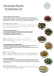 Incense Resin Sampler Pack #2 | 8 Traditional Resin Blends – 14g Each