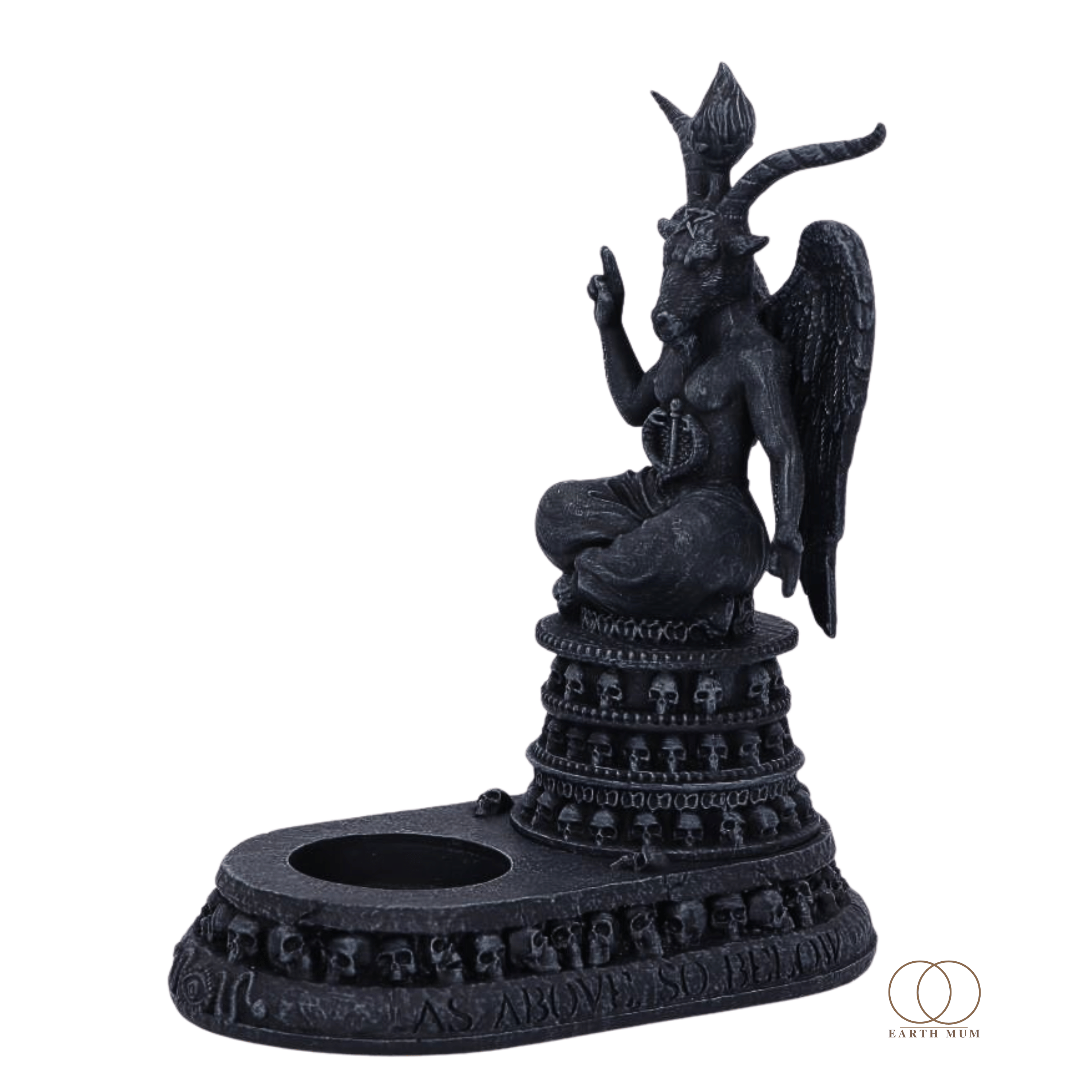 Baphomet's Devotion Tea Light Holder 17cm – Nemesis Now