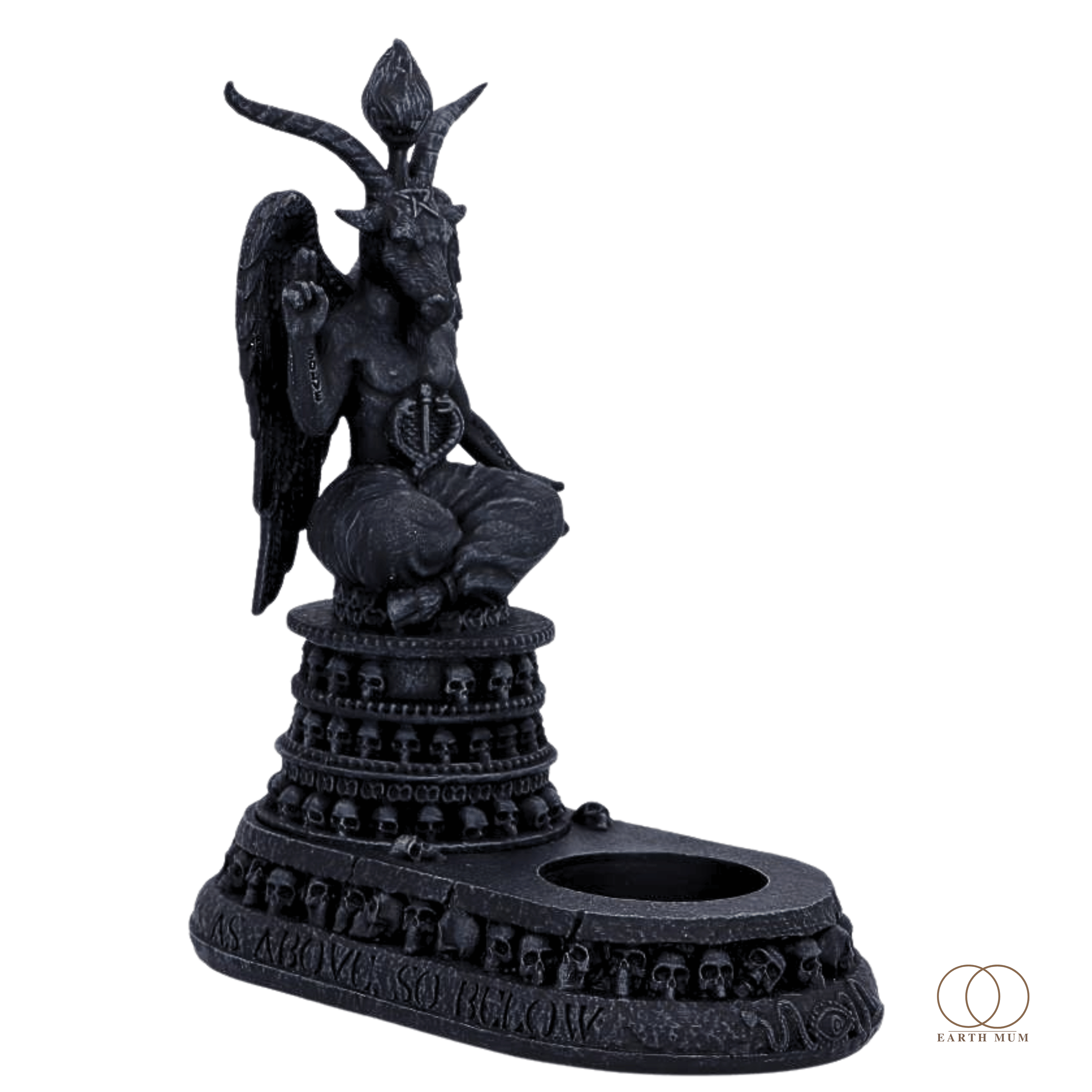 Baphomet's Devotion Tea Light Holder 17cm – Nemesis Now