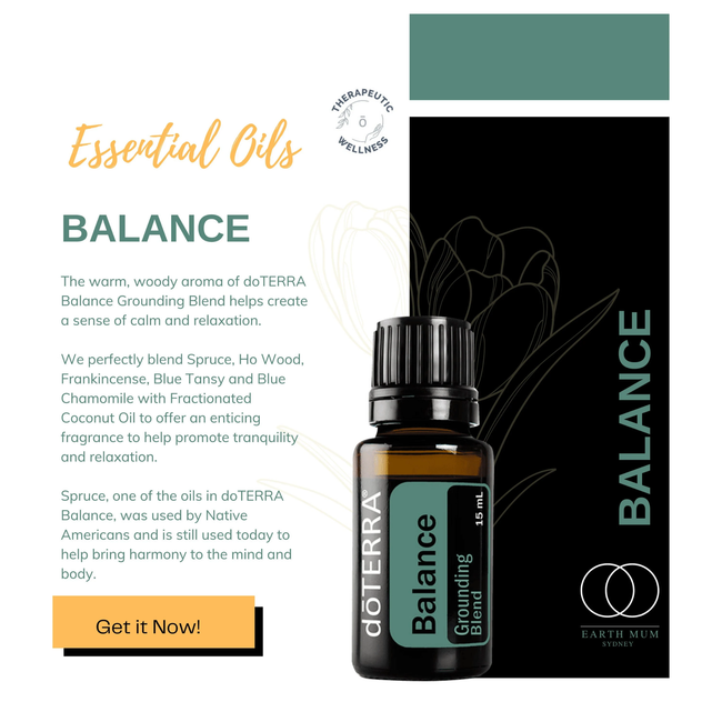 doTERRA Balance Grounding Blend – Essential Oil for Calm & Emotional Balance