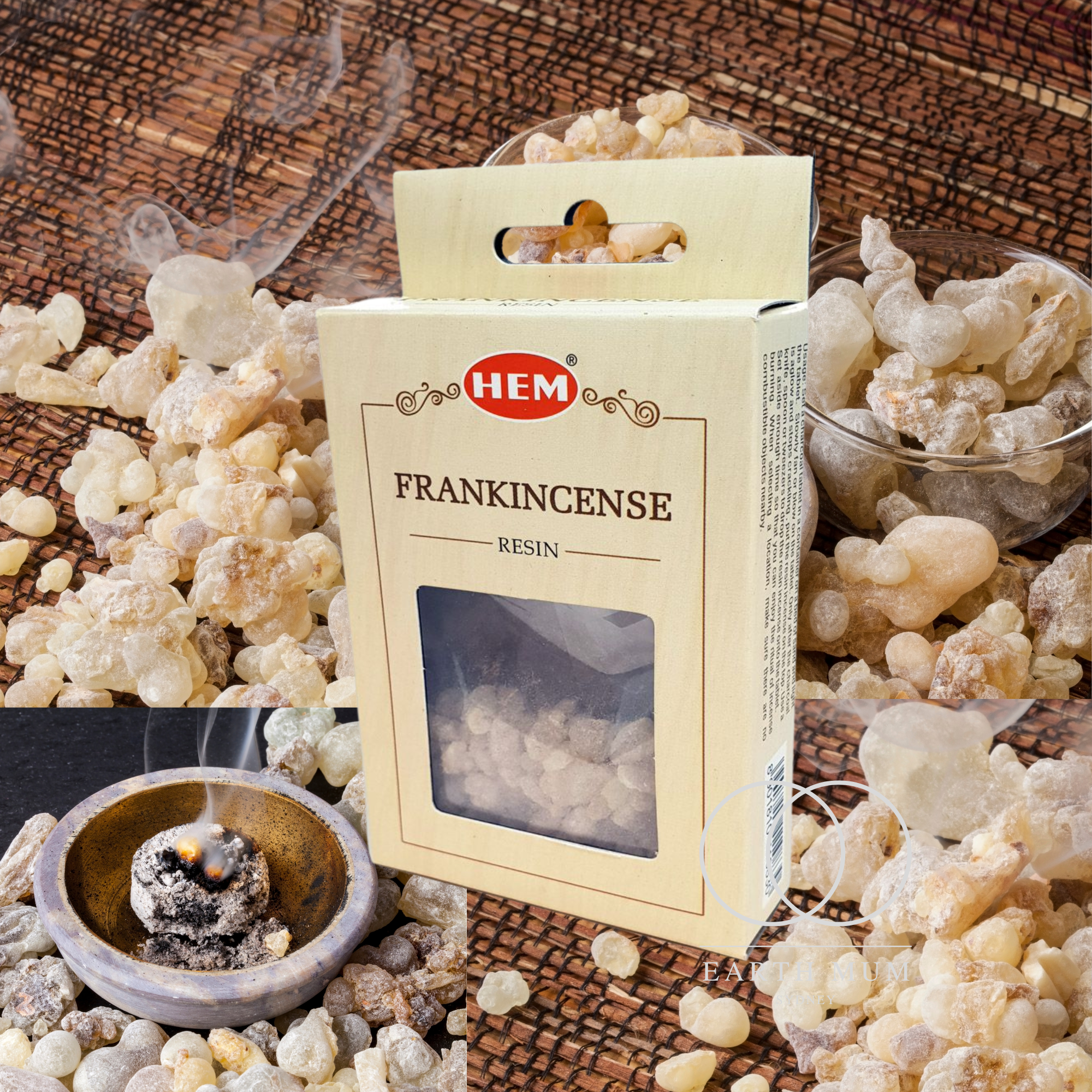 Frankincense Resin 30g - Organic Loose Incense - Hem - Rituals & Meditation