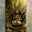 Gaia Goddess of the Earth Statue by Veronese | Cold Cast Bronze