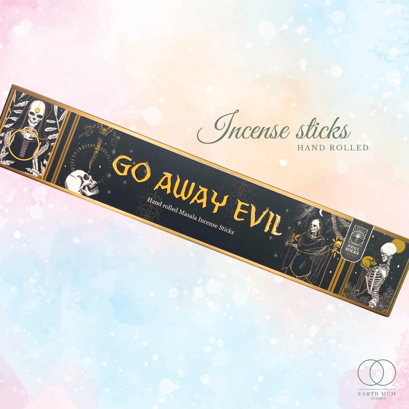 Go Away Evil - Incense Sticks - New Moon