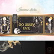 Go Away Evil - Incense Sticks - New Moon