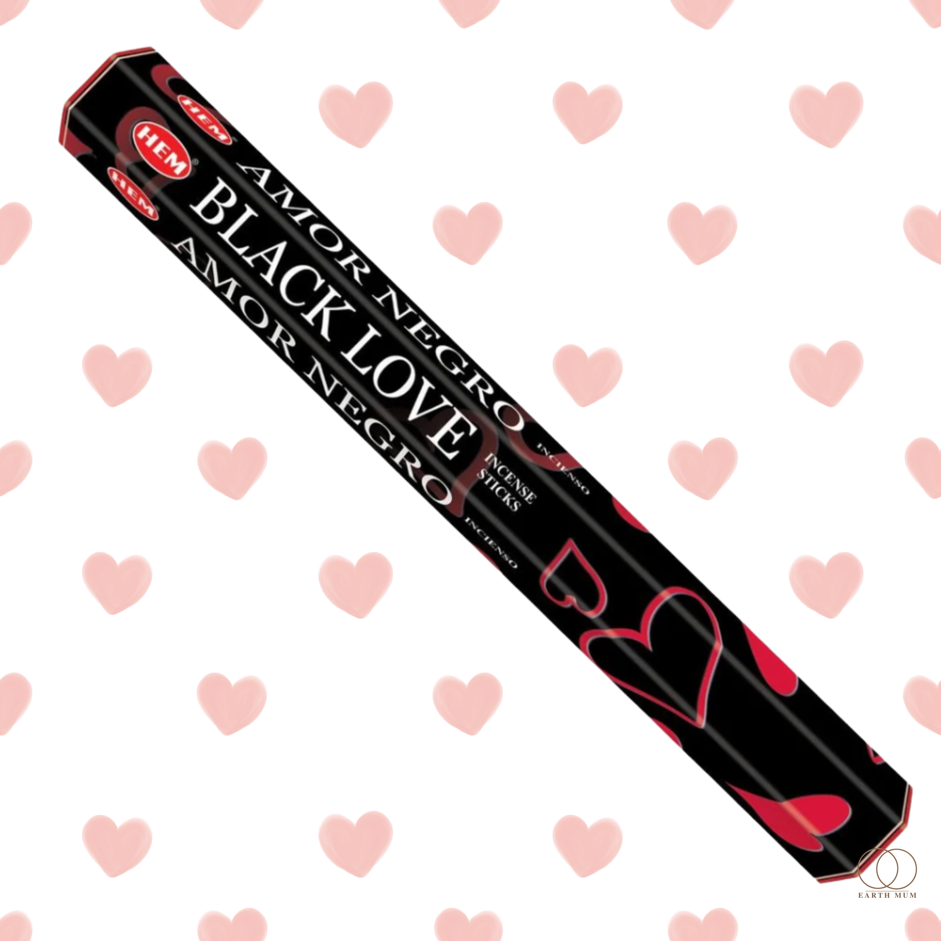 HEM Black Love Incense Sticks 15g