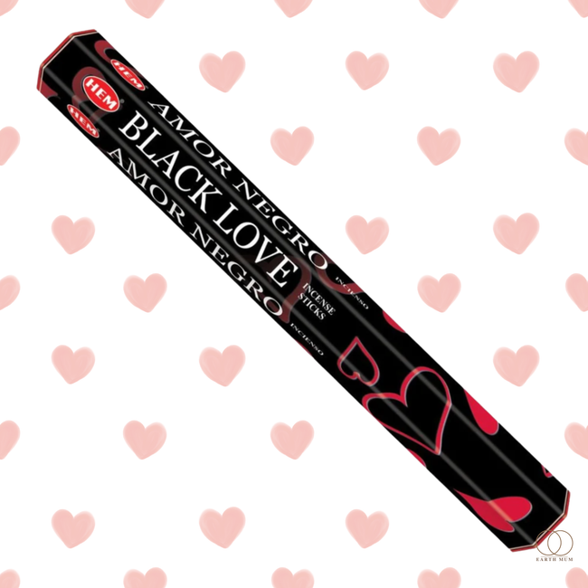 HEM Black Love Incense Sticks 15g