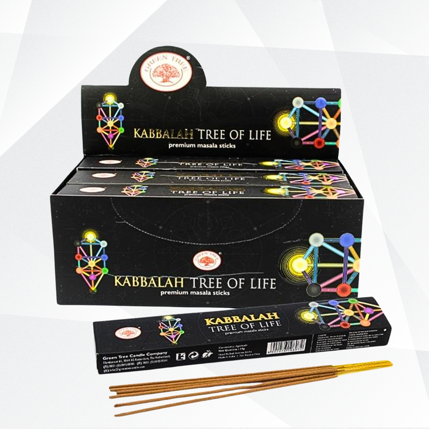 Kabbalah Tree of Life Incense Sticks – Green Tree – Sacred Ritual & Meditation