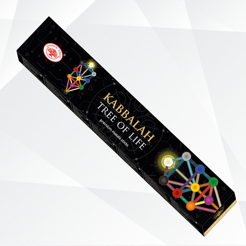 Kabbalah Tree of Life Incense Sticks – Green Tree – Sacred Ritual & Meditation