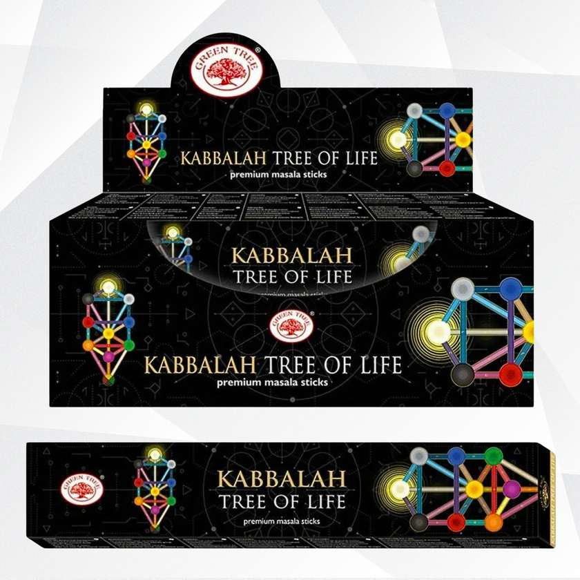 Kabbalah Tree of Life Incense Sticks – Green Tree – Sacred Ritual & Meditation