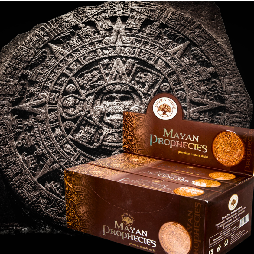 Mayan Prophecies Incense Sticks - Green Tree – Smudge, Meditation, Healing