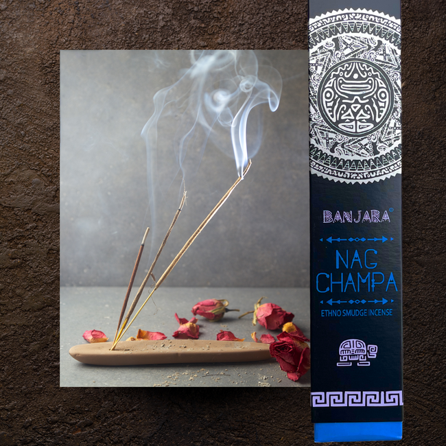 Nag Champa Incense Sticks – Banjara Natural Masala