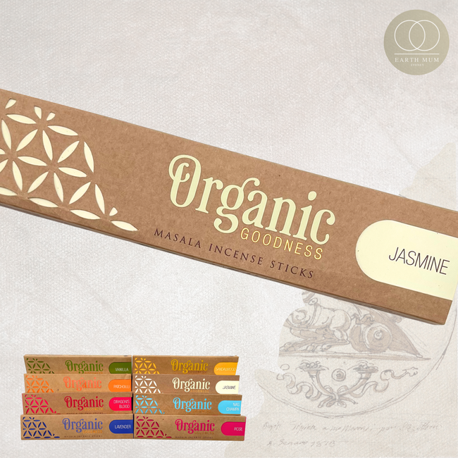 Organic Goodness Jasmine Masala Incense Sticks 15g
