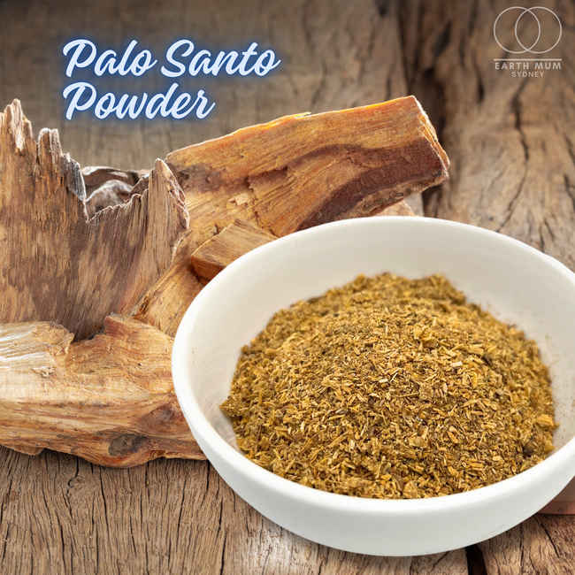 Palo Santo Powder Chips | Organic Peruvian Holy Wood (Bursera graveolens)