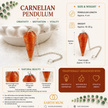 Carnelian Pendulum