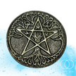 Pentagram Incense Holder Plate | Tree of Life