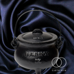 Cast Iron Cauldron Potjiepot with Lid - Ritual & Smudging Cauldron