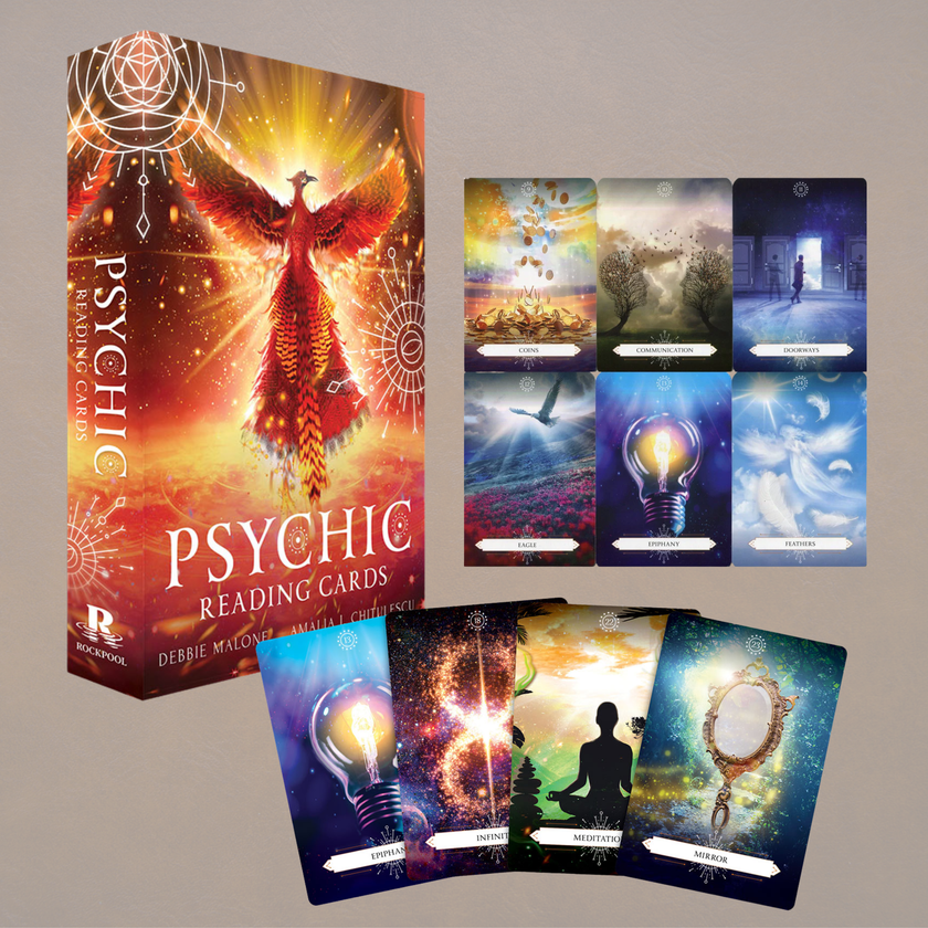 The Psychic Reading Card Deck | Debbie Malone | Oracle Cards