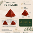 Red Jasper Pyramid