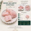 Rose Quartz Raw Chunk – Brazil