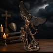 Archangel St. Michael Statue by Veronese | Cold Cast Bronze