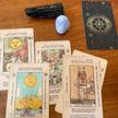Beginner’s Meaning Tarot Deck – Rider Waite with Keywords & Velvet Pouch