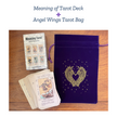 Beginner’s Meaning Tarot Deck – Rider Waite with Keywords & Velvet Pouch