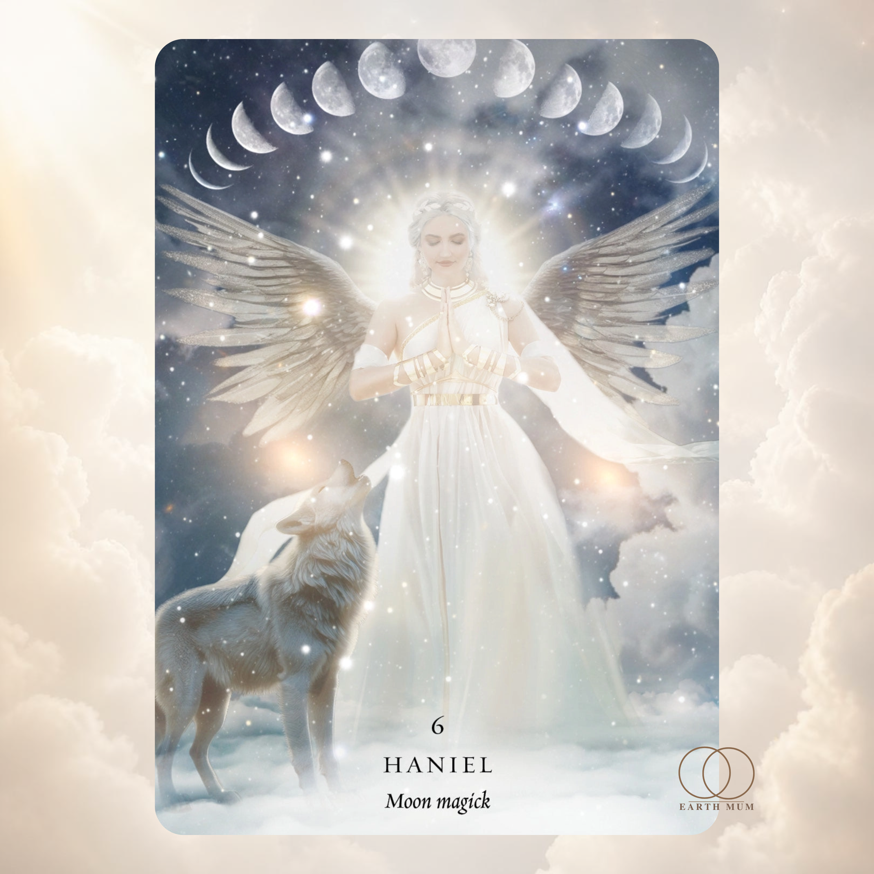 Divine Feminine Archangel Oracle | 44 Card Oracle Deck