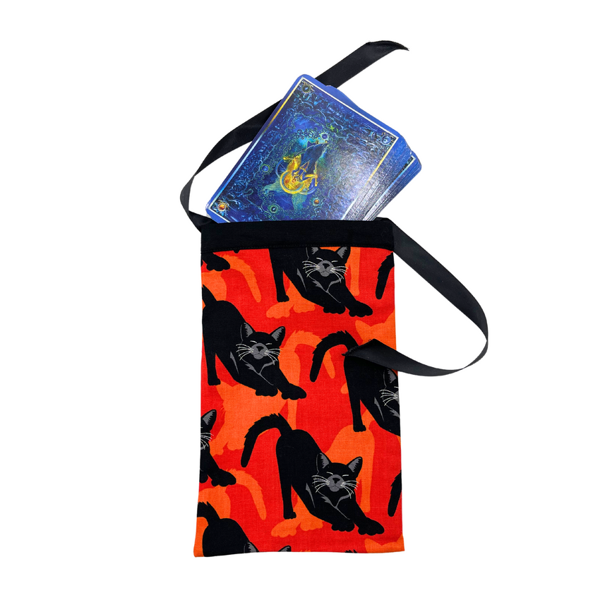 Black Cats -Tarot Bag - Oracle Pouch