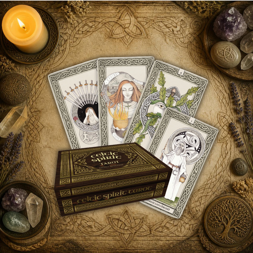 Celtic Spirit Tarot by Nicola McIntosh | 92 Card Tarot Deck