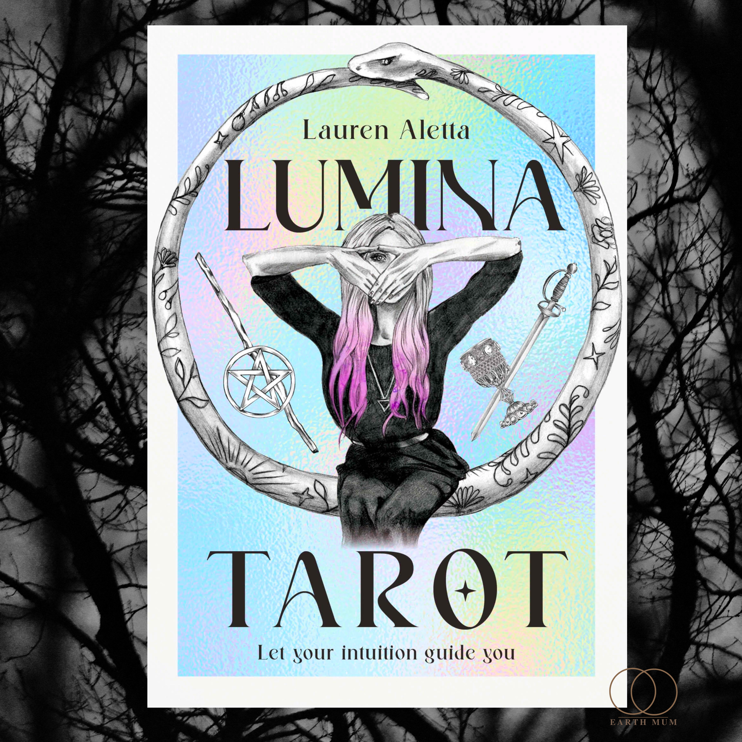 Lumina Tarot | 78-Card Tarot Deck with Guidebook