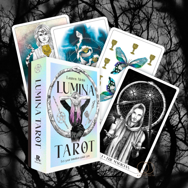 Lumina Tarot | 78-Card Tarot Deck with Guidebook