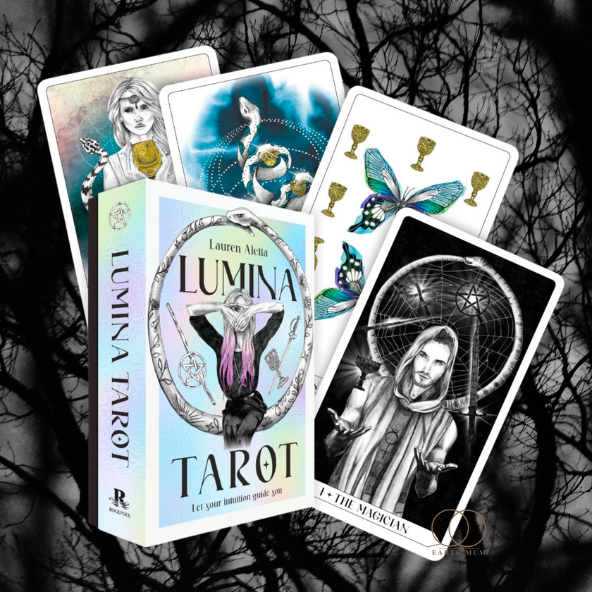 Lumina Tarot | 78-Card Tarot Deck with Guidebook