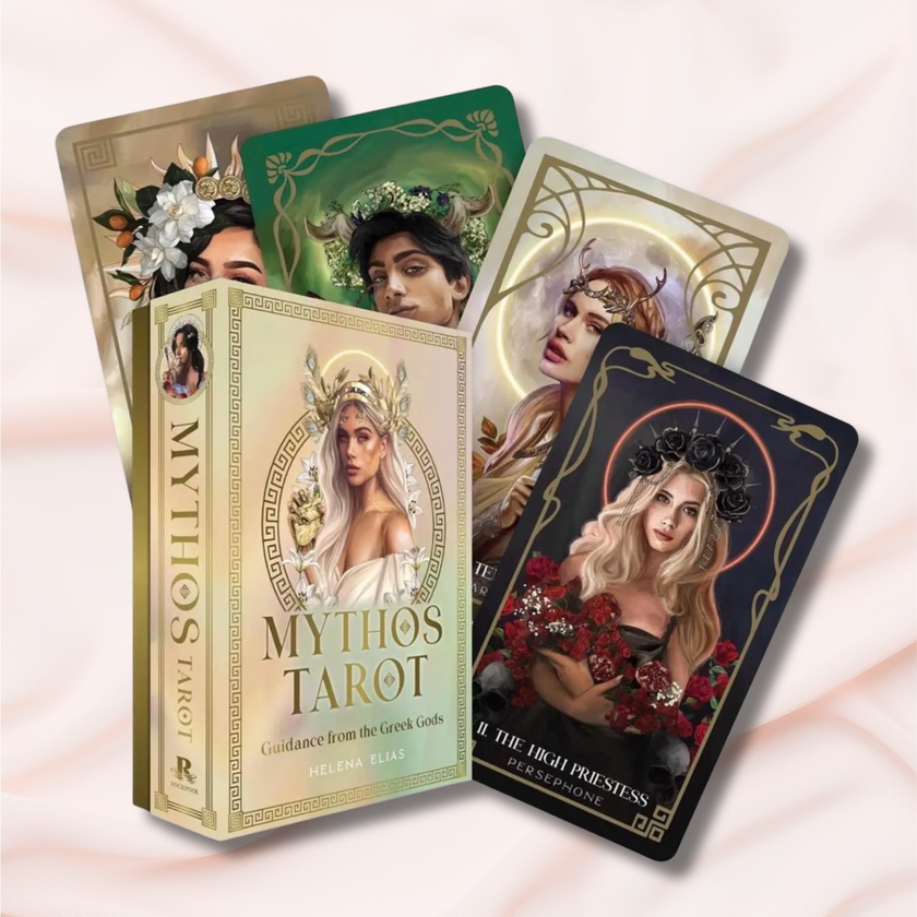 Mythos Tarot Cards by Helena Elias | Greek Mythology Tarot Deck