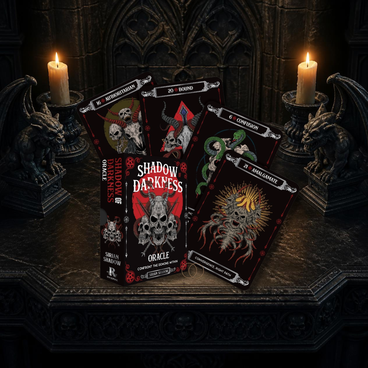 Shadow of Darkness Oracle Deck by Sirian Shadow | 44 Card Oracle Deck