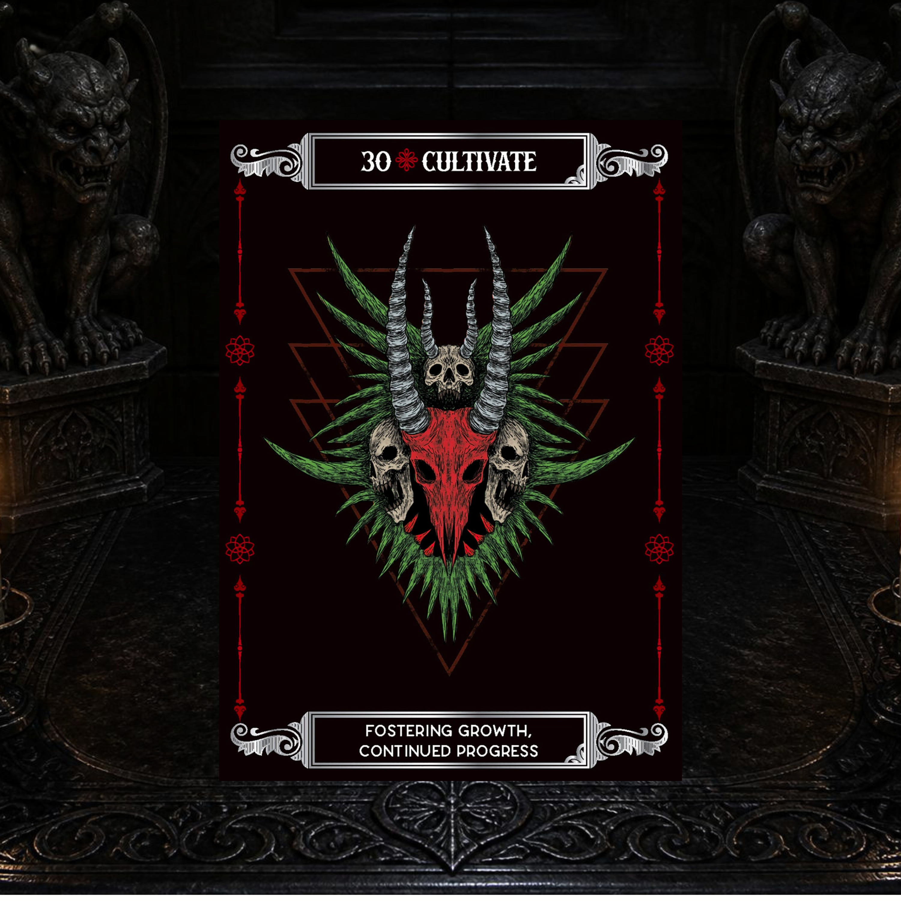 Shadow of Darkness Oracle Deck by Sirian Shadow | 44 Card Oracle Deck