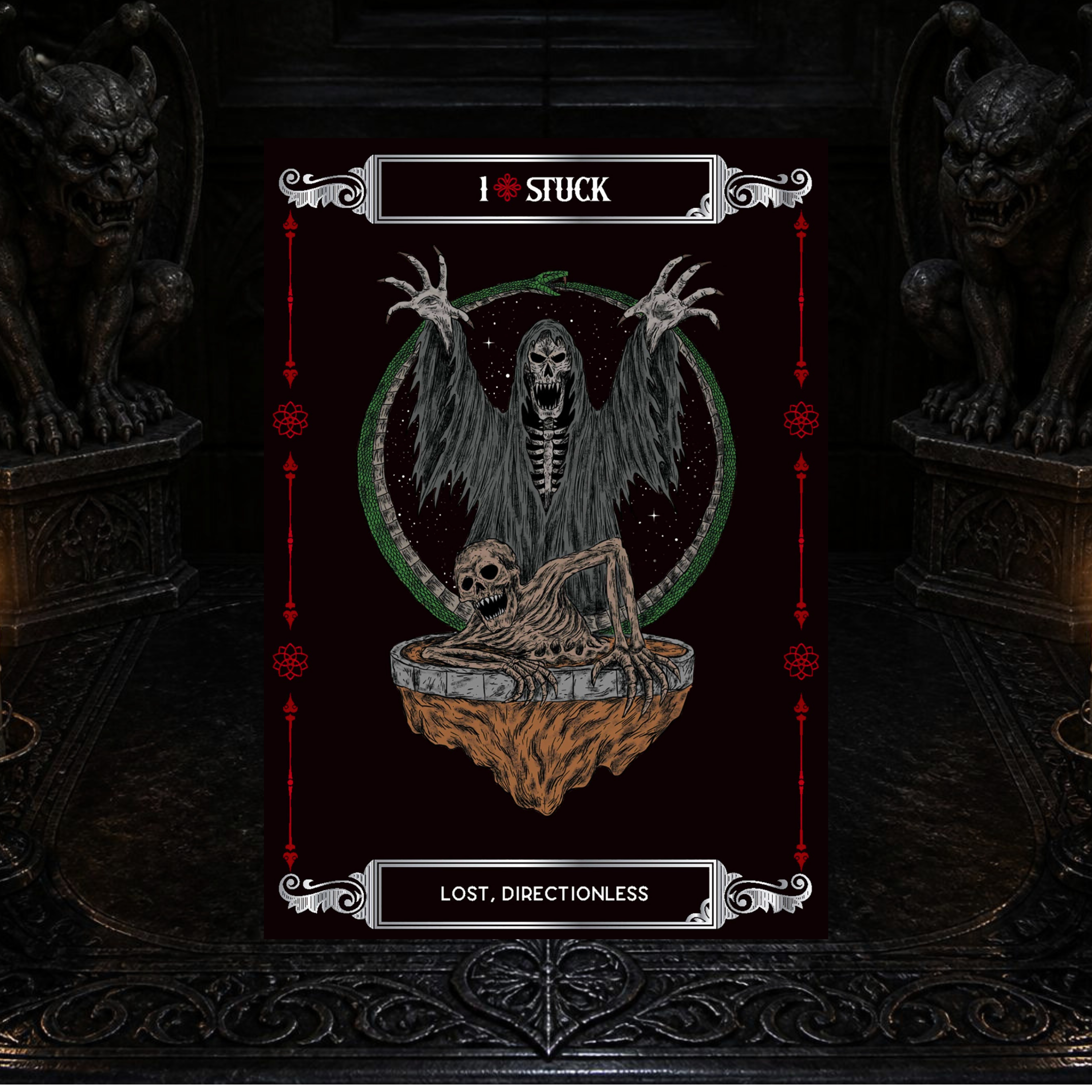 Shadow of Darkness Oracle Deck by Sirian Shadow | 44 Card Oracle Deck