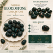 Bloodstone Tumblestone – Natural Crystal