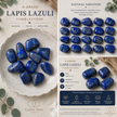 A Grade Lapis Lazuli Tumblestone – Wisdom, Truth & Intuition