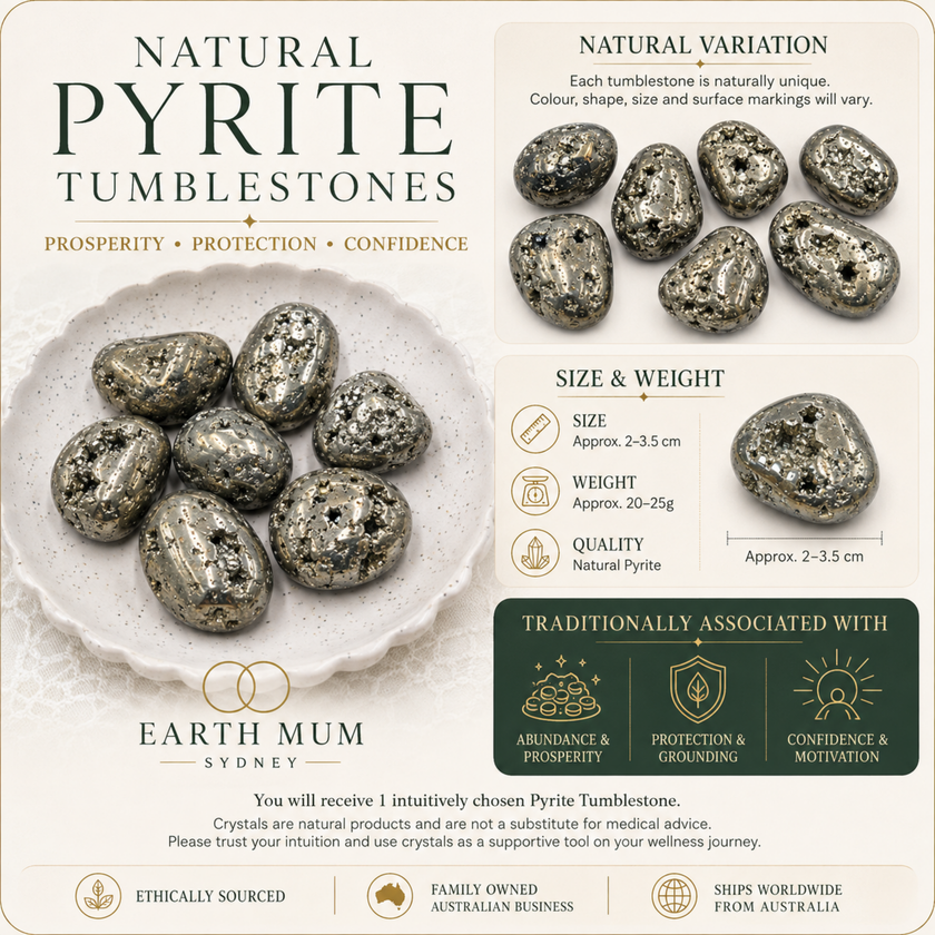 Pyrite Tumblestone